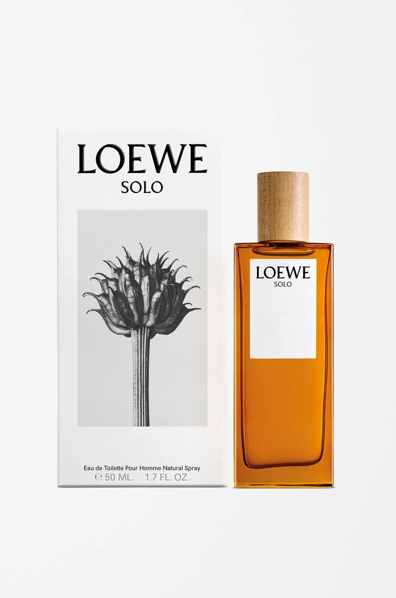loewe solo eau de toilette 50ml incoloro