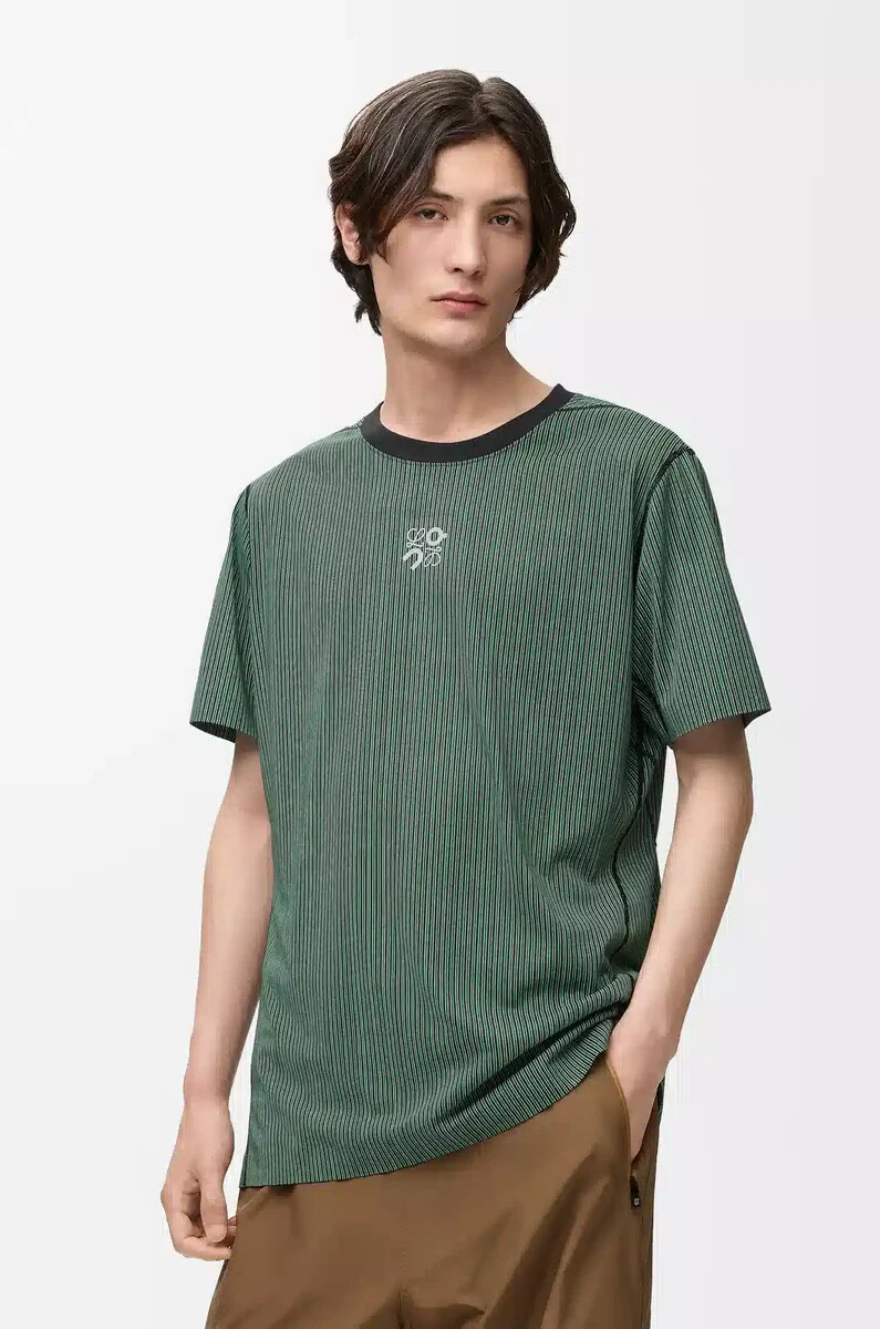 camiseta deportiva de jersey técnico verdenegro
