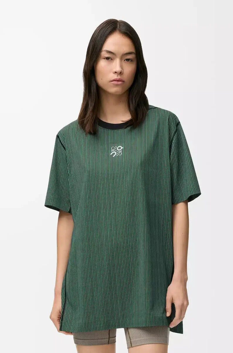 camiseta deportiva de jersey técnico verdenegro