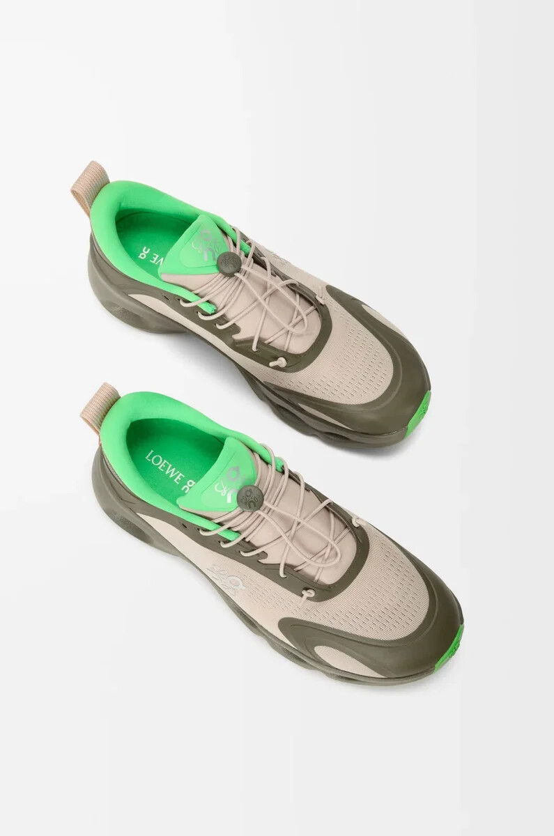 zapatillas cloudsolo verde caquiarena