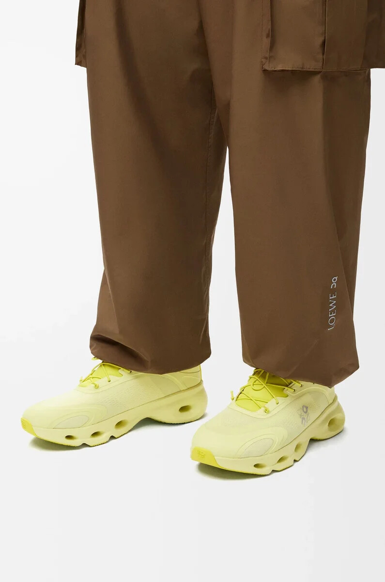 zapatillas cloudsolo verde lima