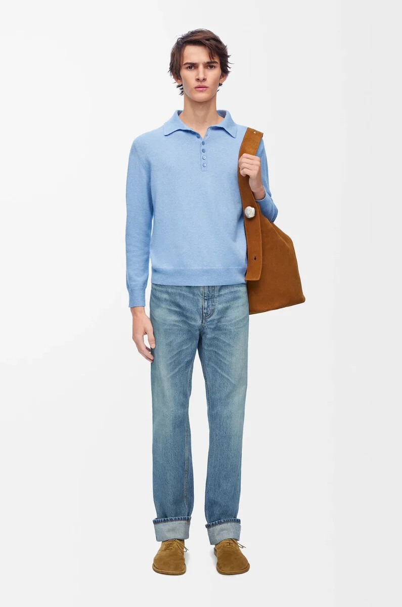vaqueros rectos en denim vintage blue