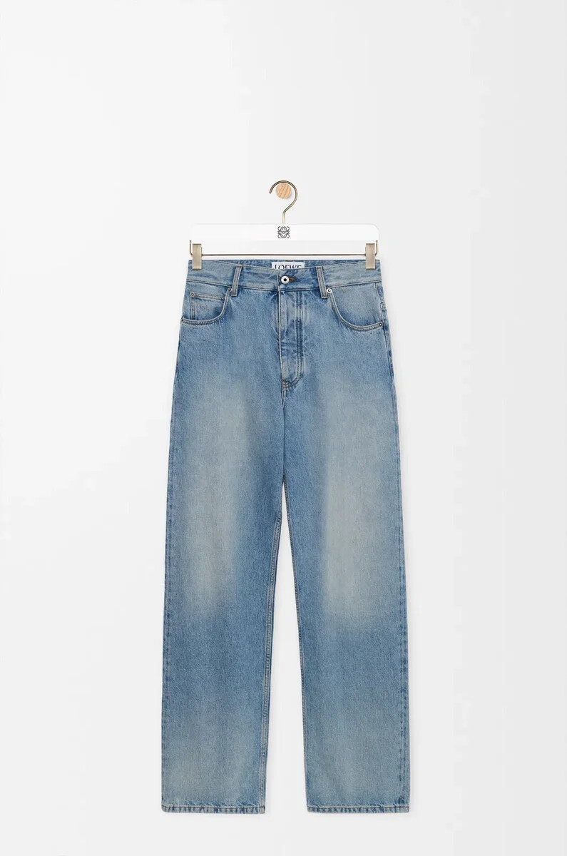 vaqueros en denim vintage blue