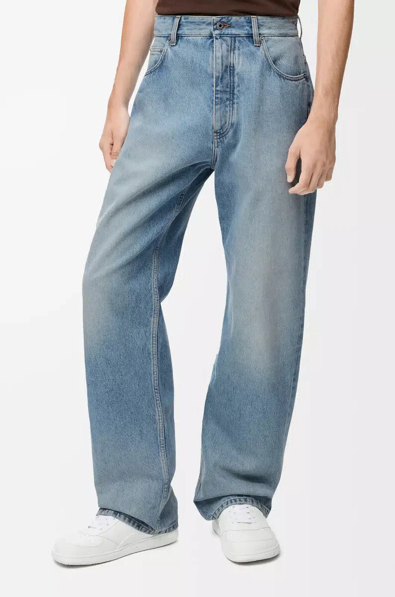 vaqueros en denim vintage blue