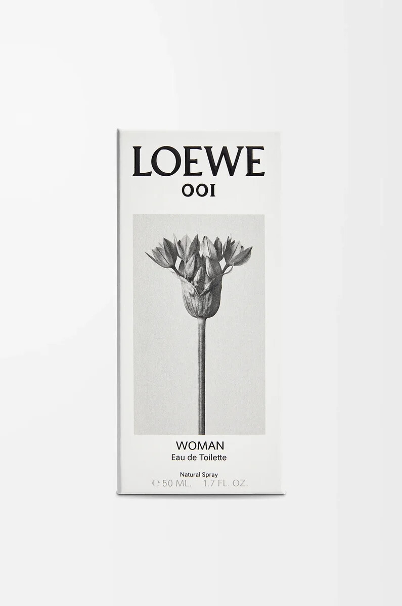 loewe 001 mujer eau de toilette 50ml incoloro