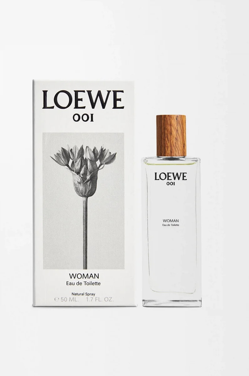 loewe 001 mujer eau de toilette 50ml incoloro