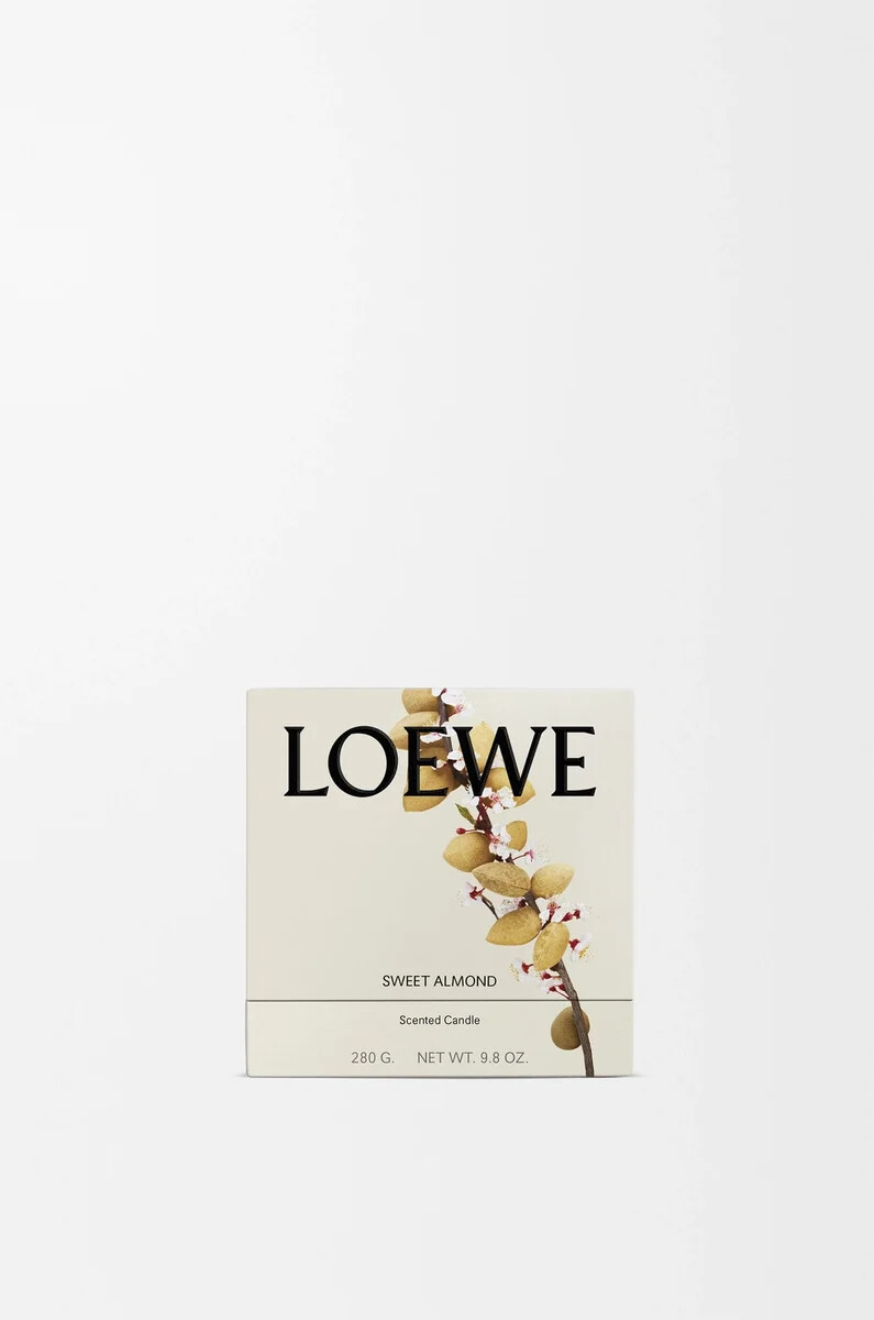 vela perfumada midi almendra dulce roja