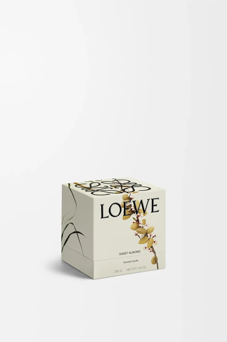vela perfumada midi almendra dulce roja