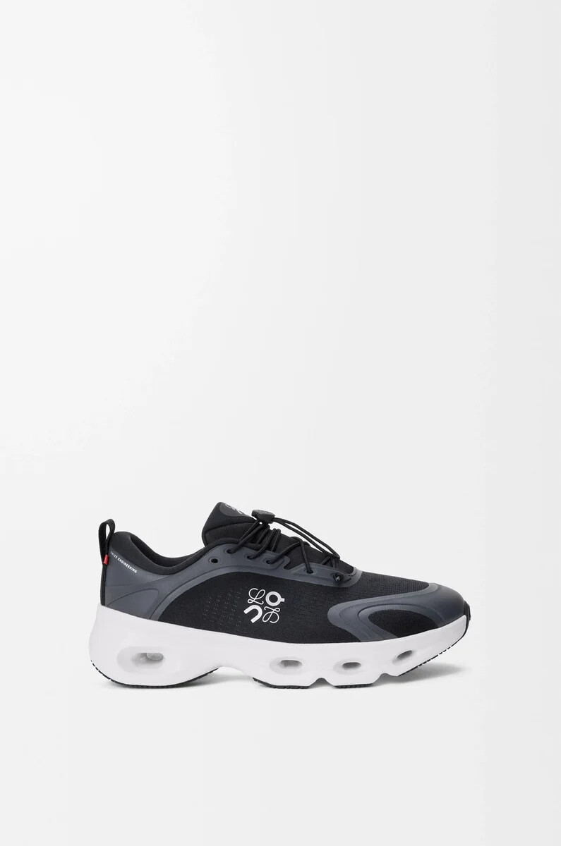 zapatillas cloudsolo negroblanco