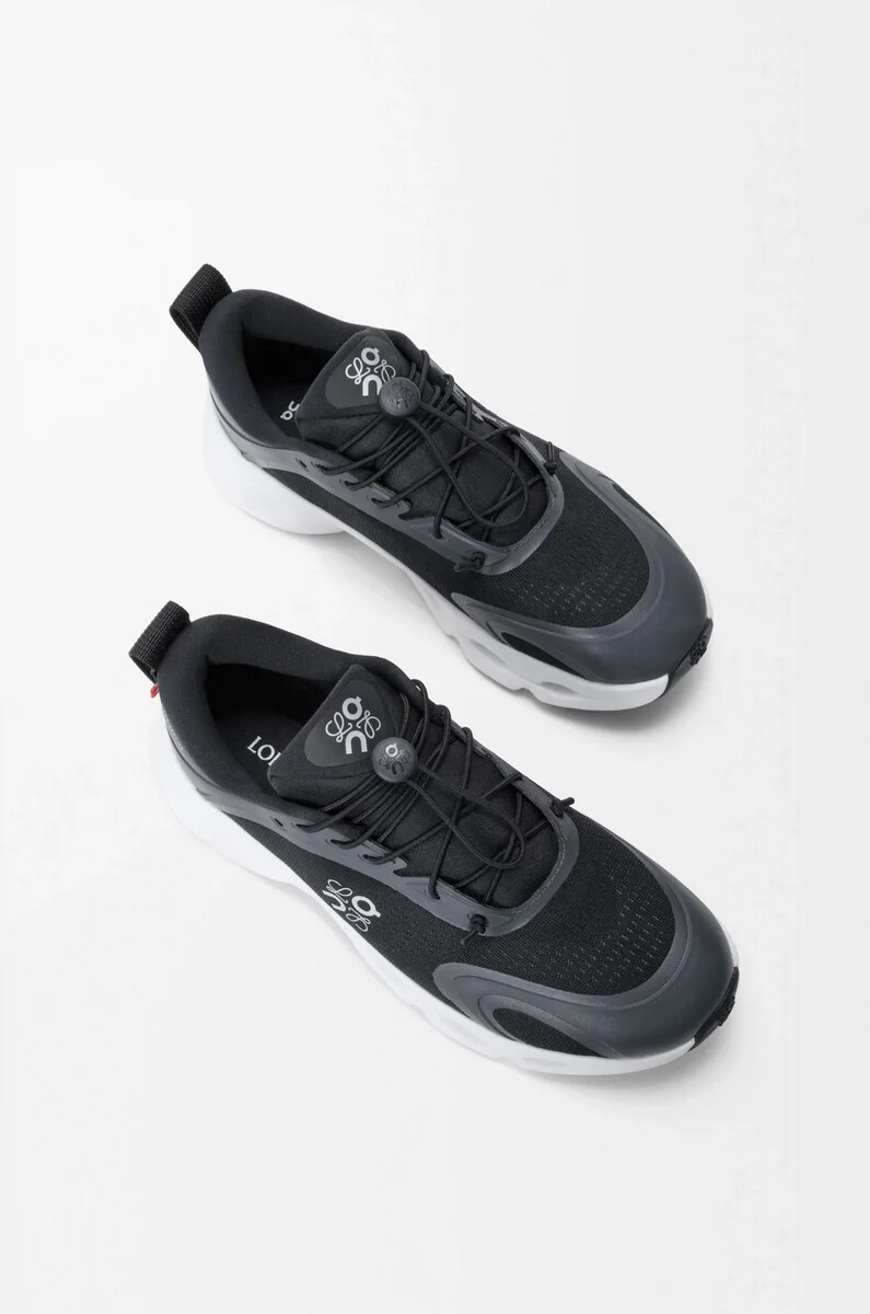 zapatillas cloudsolo negroblanco