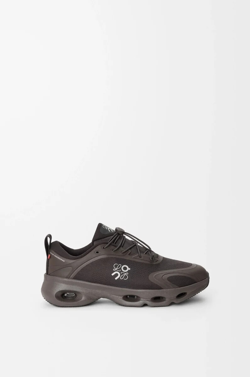 zapatillas cloudsolo marrón oscuronegro