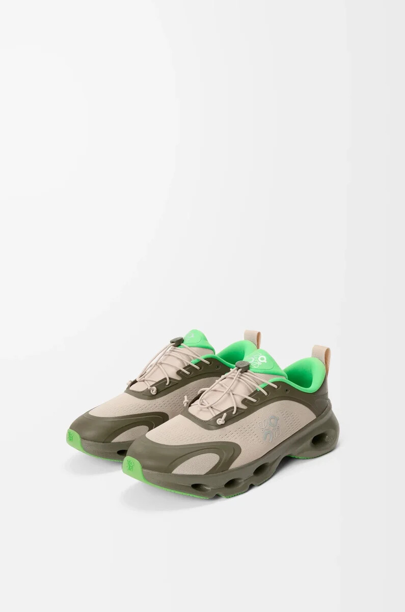 zapatillas cloudsolo verde caquiarena