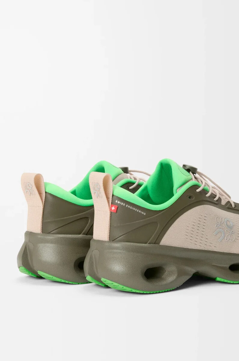 zapatillas cloudsolo verde caquiarena