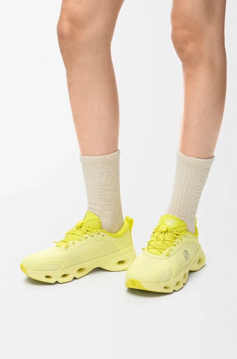zapatillas cloudsolo verde lima