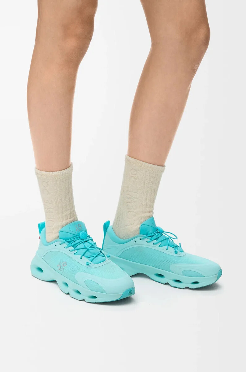 zapatillas cloudsolo turquesa