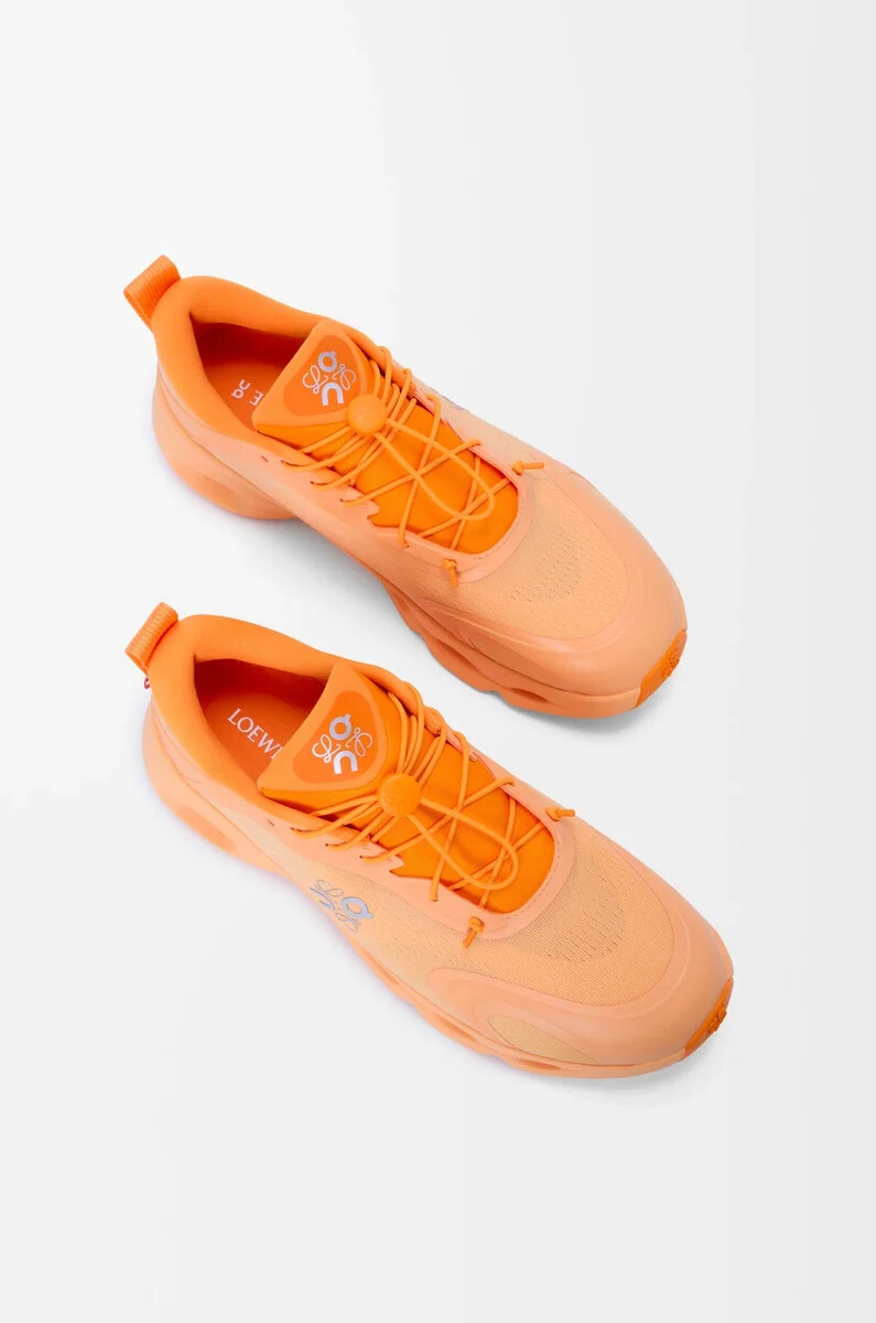 zapatillas cloudsolo naranja