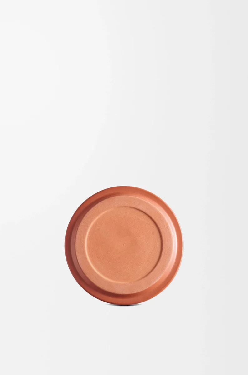 tapa de vela pequeña terracota