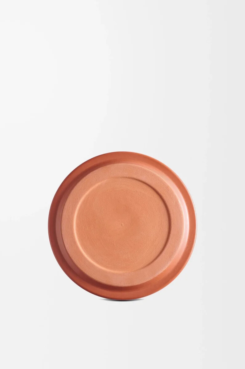 tapa de vela grande terracota