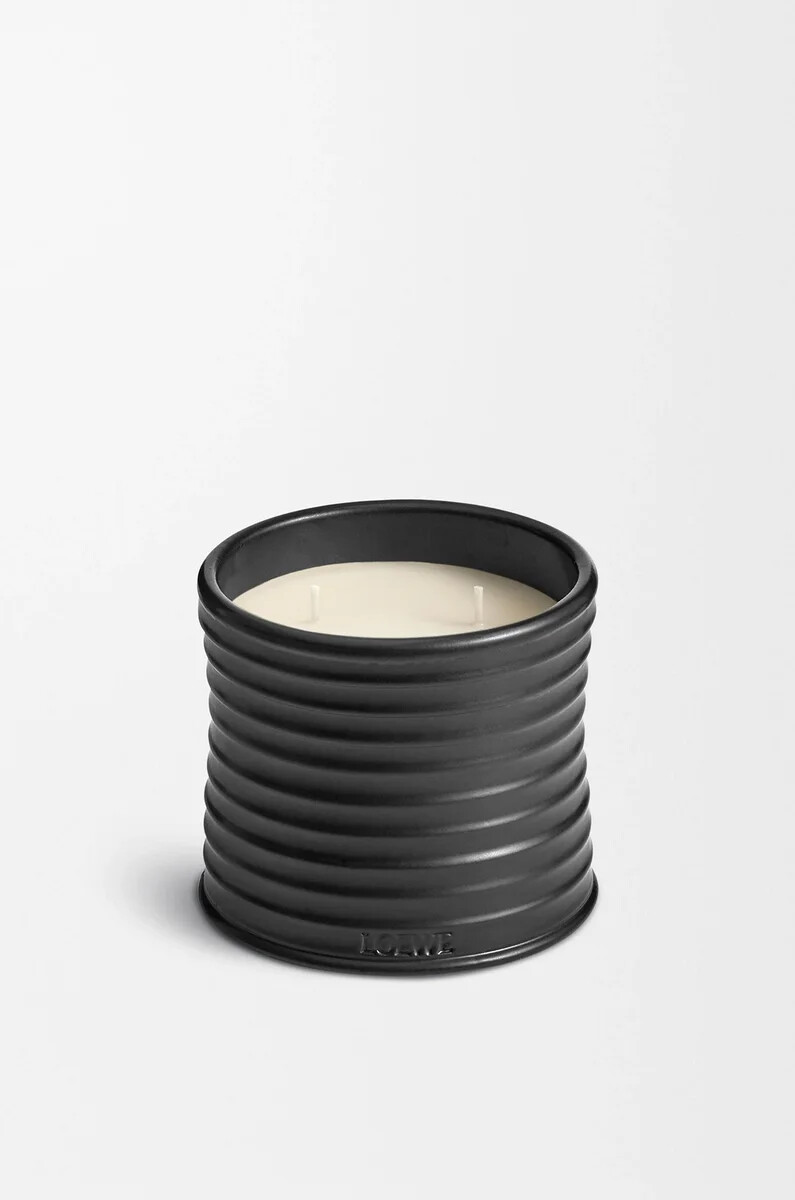 vela mediana de palo santo negra