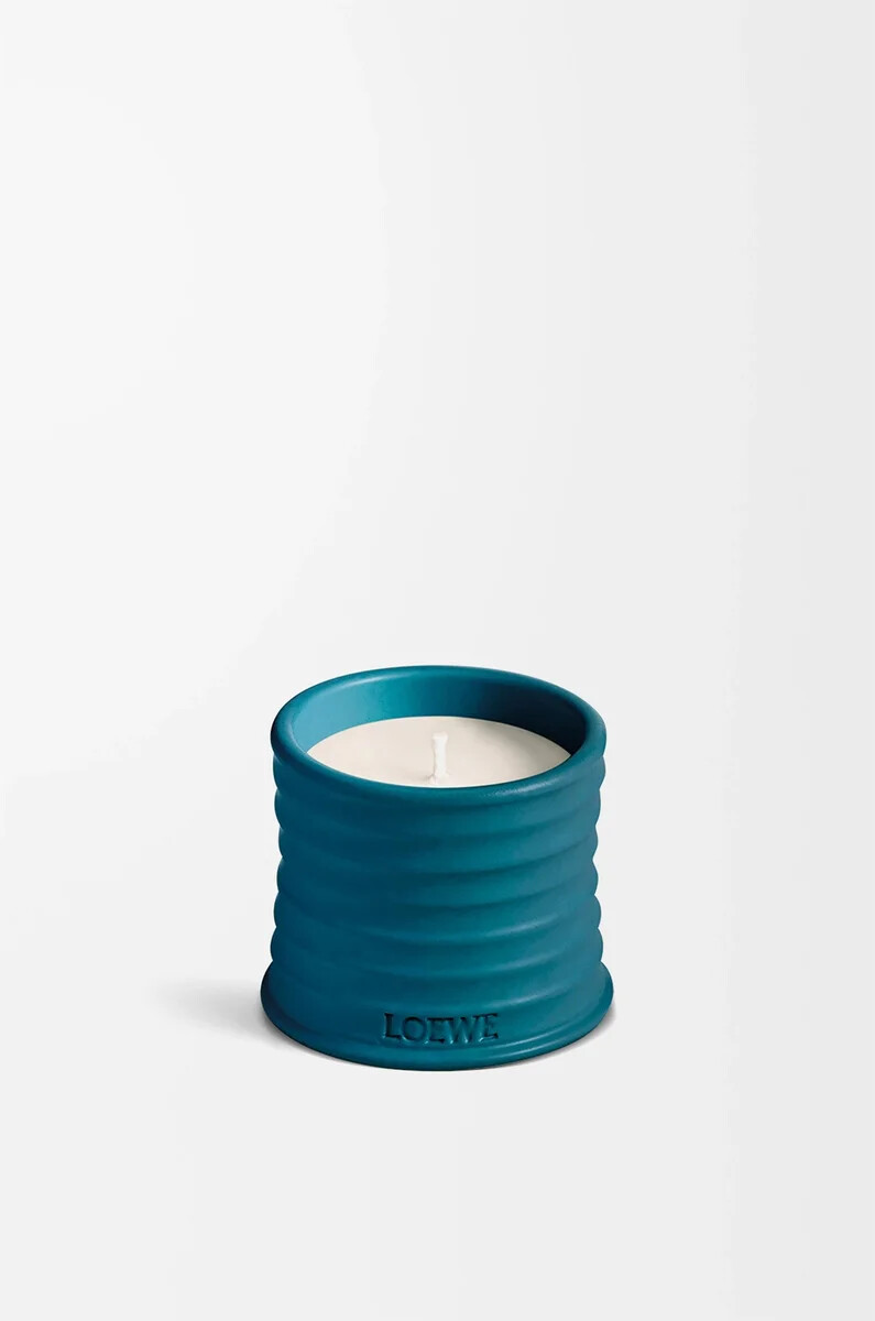 vela de incienso pequeña azul oscuro